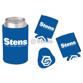 Koozie, Royal Blue w/white logo (Stens 051-186)