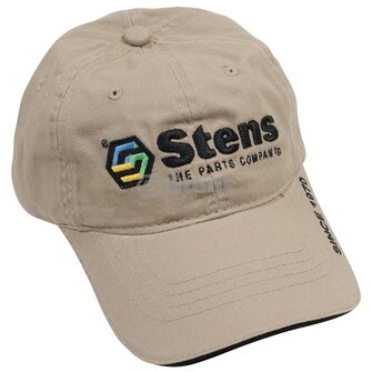 Hat, Khaki with colored logo (Stens 051-188)