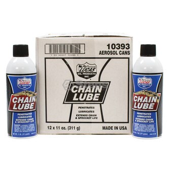 Chain Lube, Case Of 12 Aerosol 11 oz. Cans (Stens 051-606)