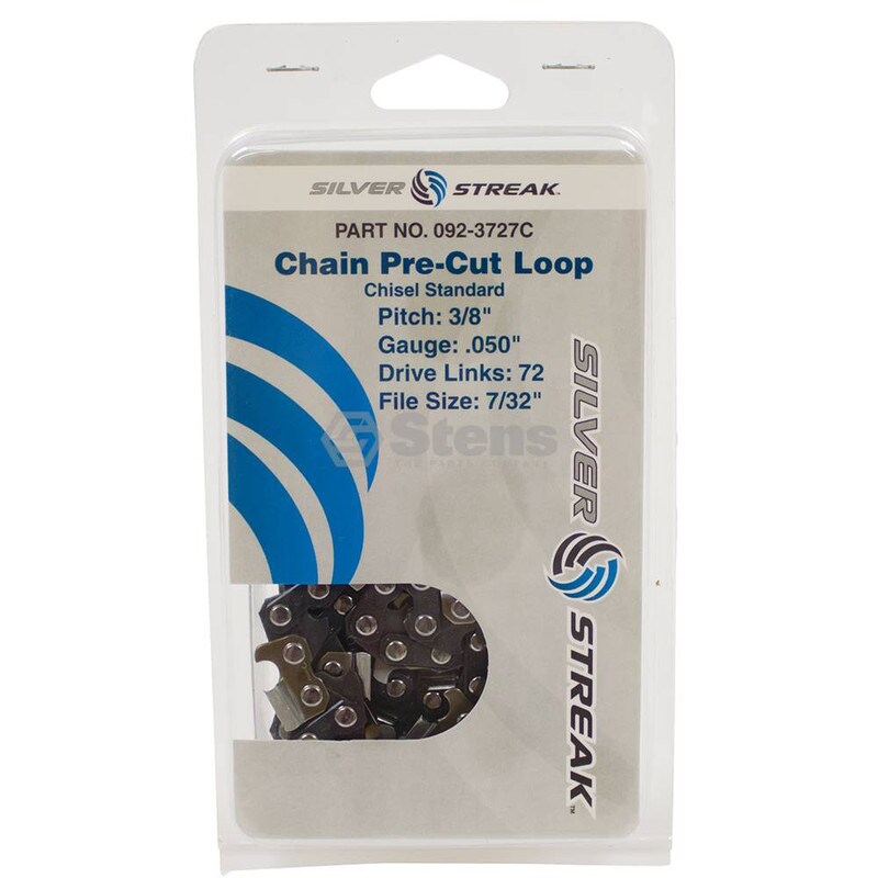 Stens # 092-3727C Chain Loop Clamshell 72 DL /Three Eights