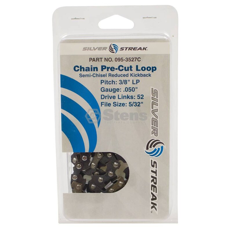 Stens # 095-3527C Chain Loop Clamshell 52 DL /Three Eights