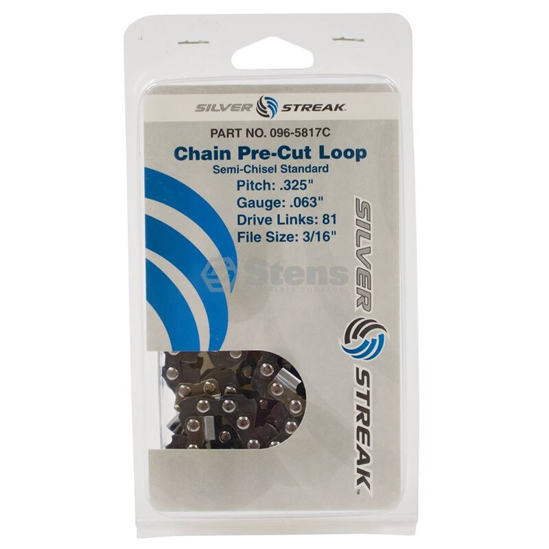 Stens # 096-5817C Chain Loop Clamshell 81 DL / .325