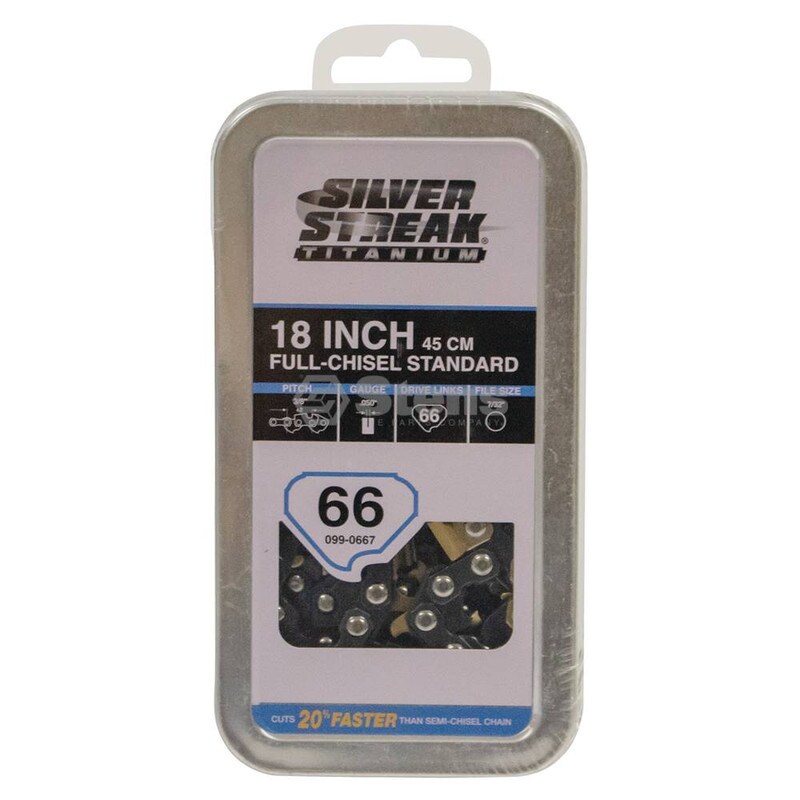 Stens # 099-0667 Titanium Chain Pre-Cut Loop 66 DL