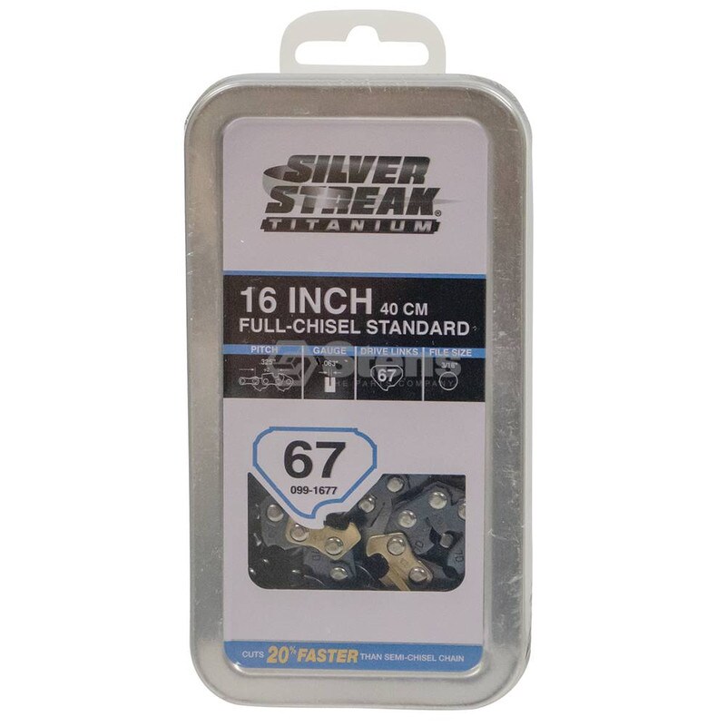 Stens # 099-1677 Titanium Chain Pre-Cut Loop 67 DL