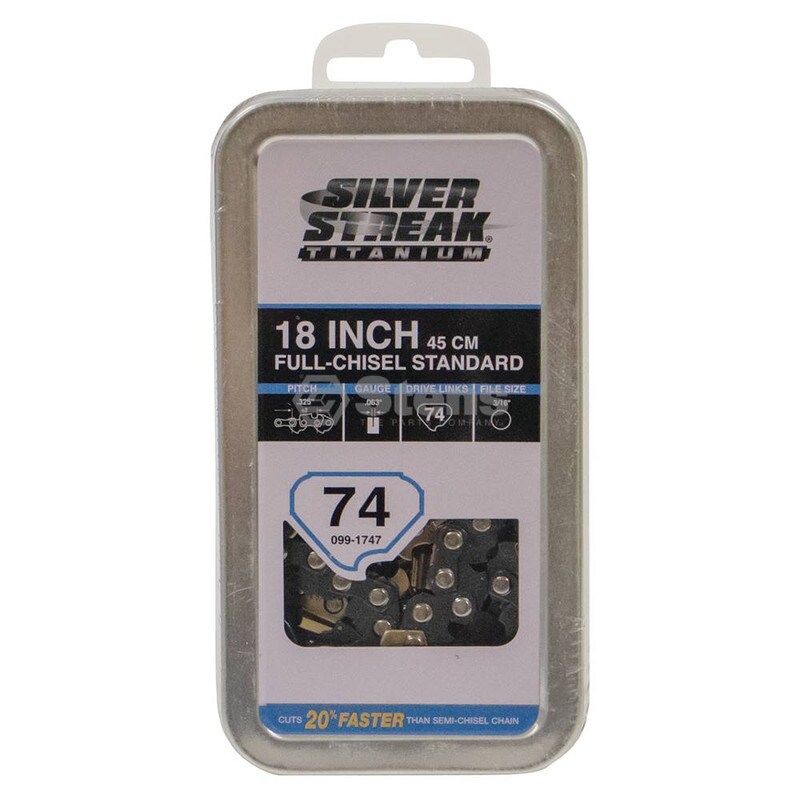 Stens # 099-1747 Titanium Chain Pre-Cut Loop 74 DL