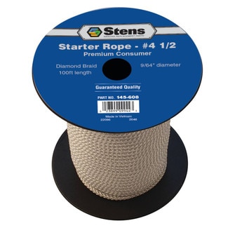 #4 1/2 Diamond 100' Diamond Braid Starter Rope (Stens 145-608)