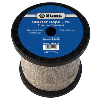 #5 Diamond 100' Diamond Braid Starter Rope (Stens 145-612)