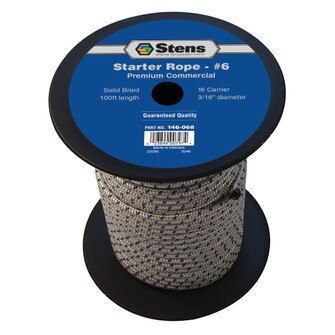 #6 Solid Braid 100' Solid Braid Starter Rope (Stens 146-068)