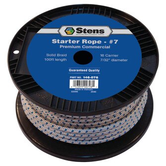 #7 Solid Braid 100' Solid Braid Starter Rope (Stens 146-076)