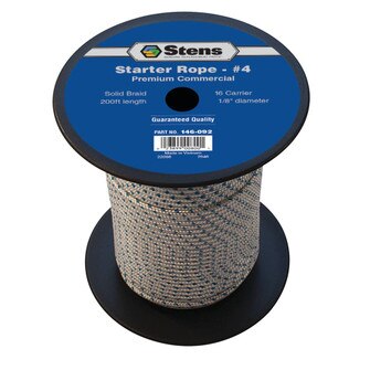 #4 Solid Braid 200' Solid Braid Starter Rope (Stens 146-092)