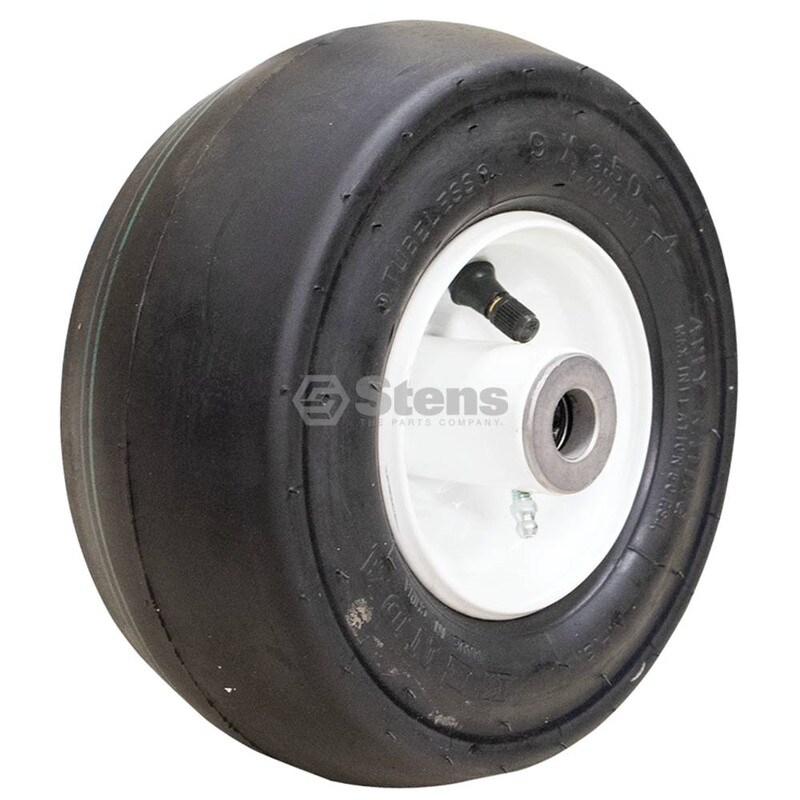 Stens # 175-501 Zero-Flat Wheel Assembly, 9x3.50-4 Smooth