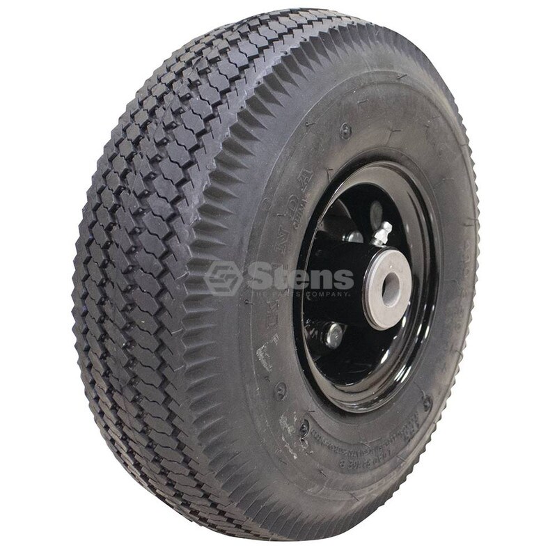 Stens # 175-590 Zero-Flat Wheel Assembly, 4.10x3.50-4