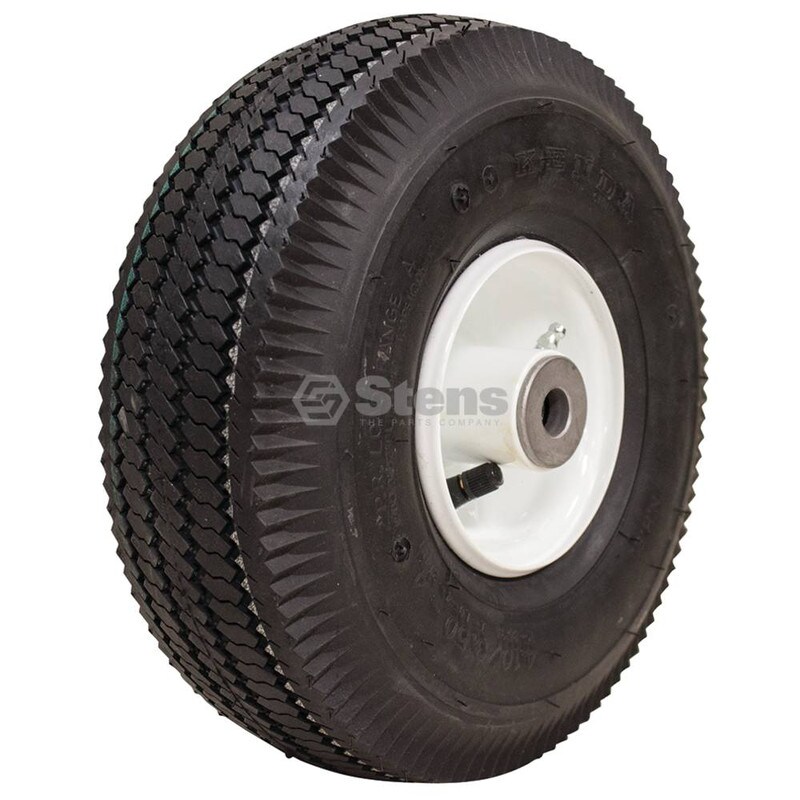 Stens # 175-658 Zero-Flat Wheel Assembly, 4.10x3.50-4