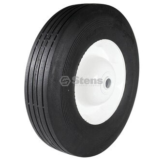 Heavy-Duty Steel Ball Bearing Wheel, 10x2.75 (Stens 200-014)