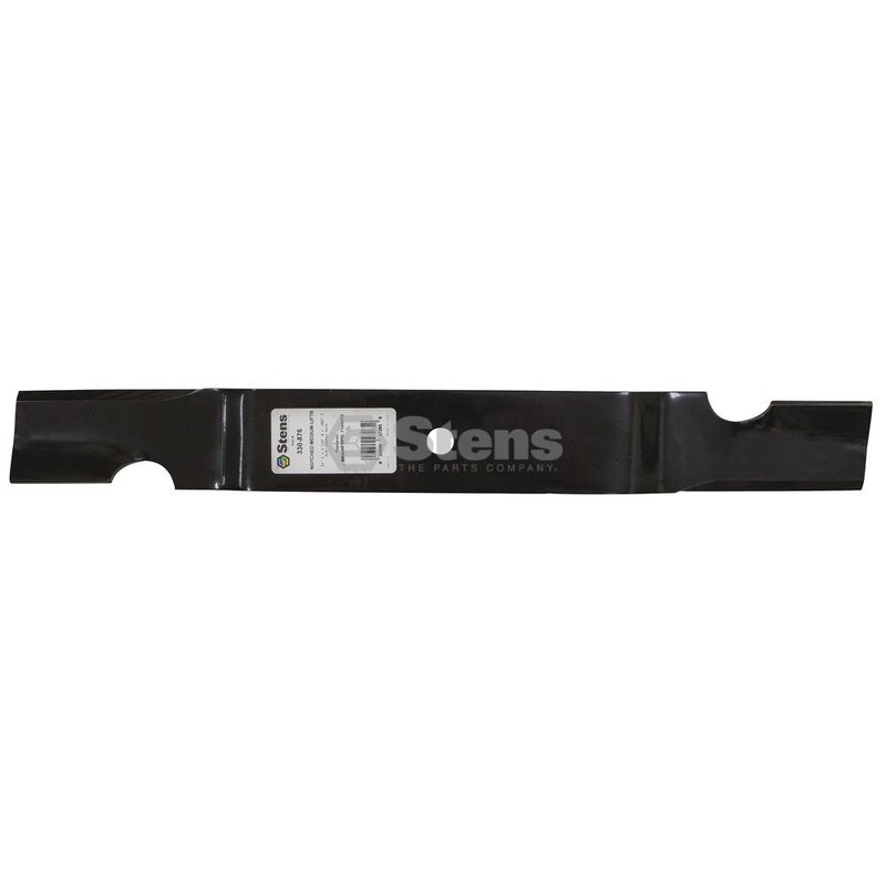 Stens # 330-876 Notched Medium-Lift Blade For Wright Mfg. 71440010