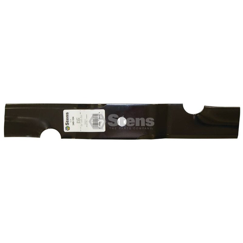 Stens # 340-104 Notched Hi-Lift Blade For Wright 71440008