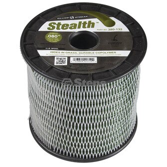 Stealth Trimmer Line, .080 3 lb. Spool (Stens 380-132)