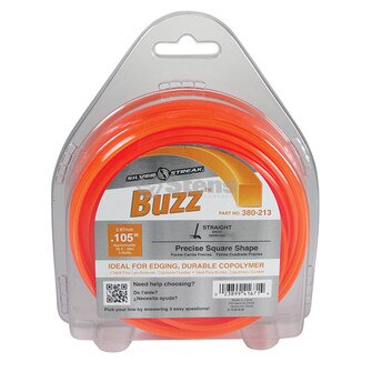 Buzz Trimmer Line, .105 1/2 lb. Donut (Stens 380-213)