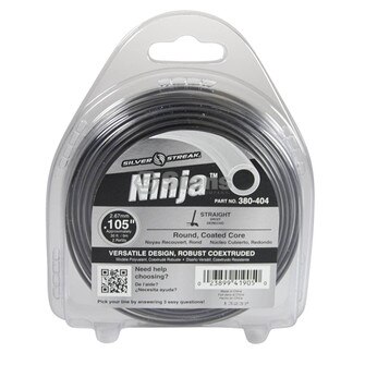 Ninja Trimmer Line, .105 Clam Shell (Stens 380-404)