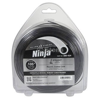 Ninja Trimmer Line, .105 1 lb. Donut (Stens 380-424)