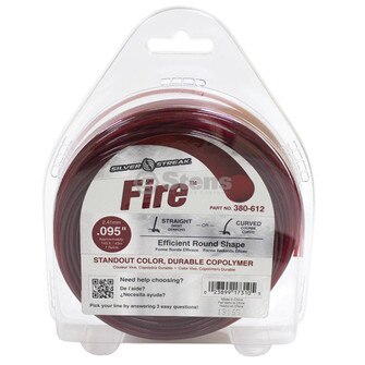 Fire Trimmer Line, .095 1/2 lb. Donut (Stens 380-612)