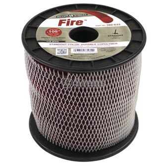 Fire Trimmer Line, .105 3 lb. Spool (Stens 380-633)