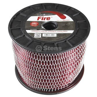 Fire Trimmer Line, .080 5 lb. Spool (Stens 380-641)