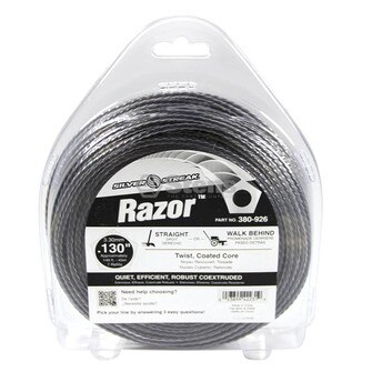 Razor Trimmer Line, .130 1 lb. Donut (Stens 380-926)
