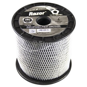 Razor Trimmer Line, .080 3 lb. Spool (Stens 380-931)