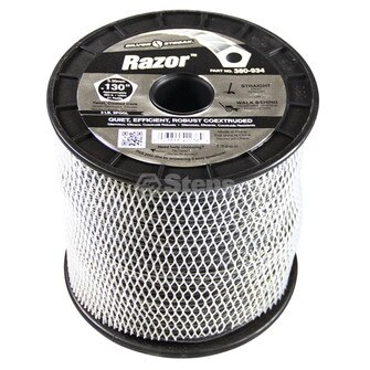Razor Trimmer Line, .130 3 lb. Spool (Stens 380-934)