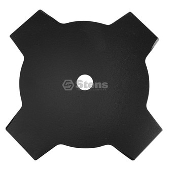 Steel Brushcutter Blade, 9" x 4 Tooth (Stens 395-202)