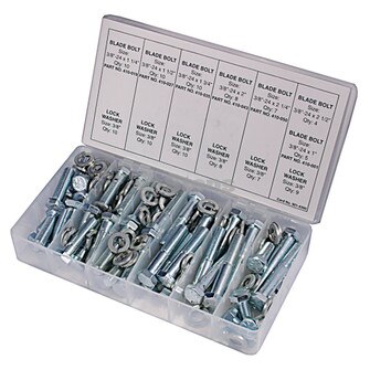Blade Bolt Kit, 108 Piece Kit (Stens 415-109)