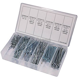 Cotter Pin Kit, 555 Piece Kit (Stens 415-141)