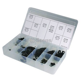 E-Clip Kit, 280 Piece Kit (Stens 415-166)