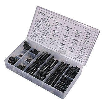 Roll Pin Kit, 375 Piece Kit (Stens 415-307)