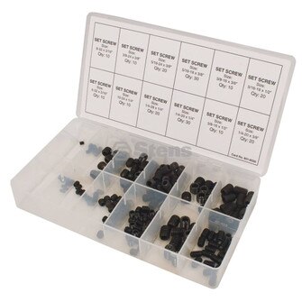 Set Screw Kit, 190 Piece Kit (Stens 415-323)
