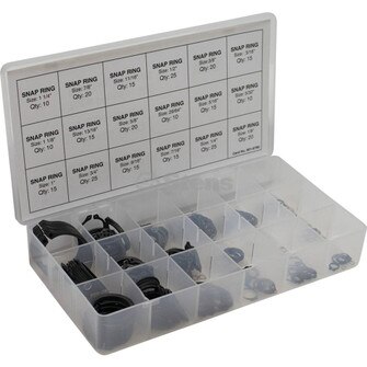 Snap Ring Kit, 300 Piece Kit (Stens 415-349)