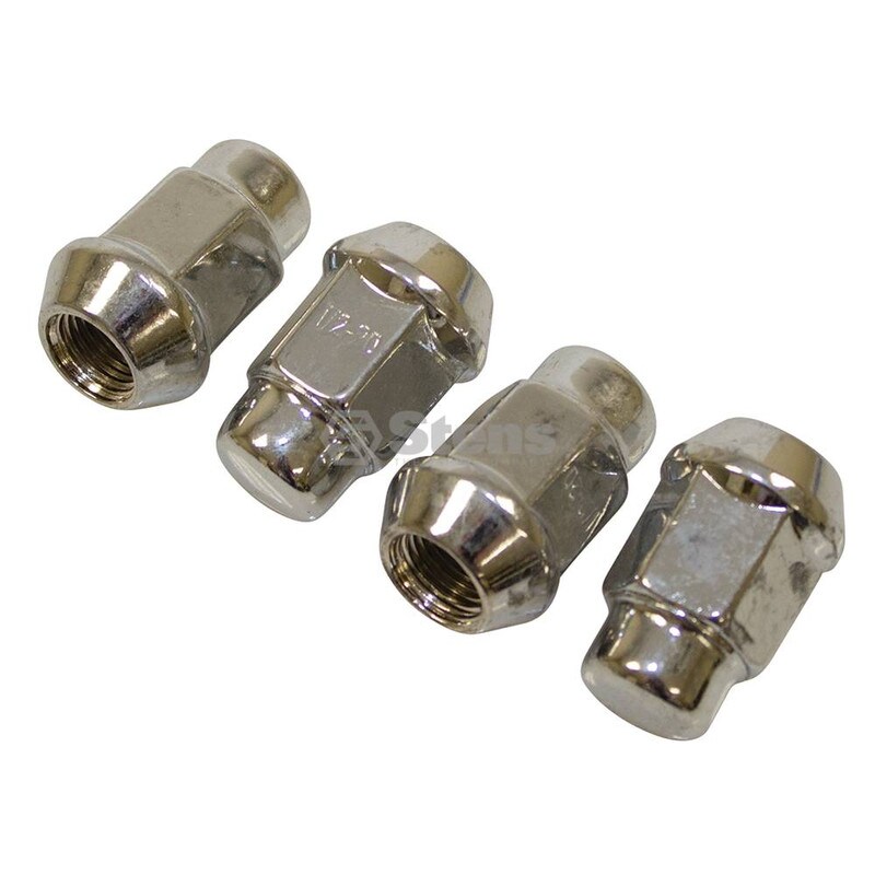 Stens # 416-730 Lug Nuts For 1/2 20 Chrome Lug Nuts