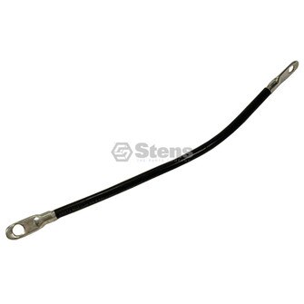 Battery Cable Assembly, Black 12" Length (Stens 425-058)
