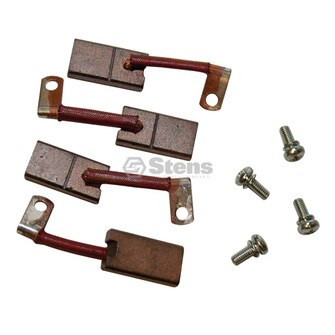 Brush and Screw Set For Club Car 101869302 (Stens 435-112)