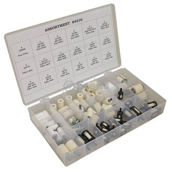 Fuel Filter Assortment, 64 Piece Kit (Stens 610-512)