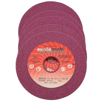 4" x 3/16" x 7/8" box of 5 Chain Grinding Wheel (Stens 700-187)