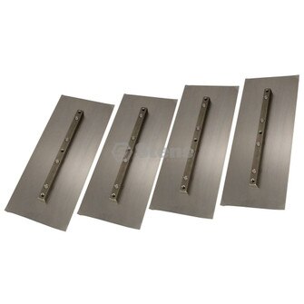 Trowel Blade, Finish Blade, 6" x 14" (Stens 750-031)