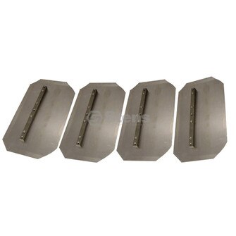 Trowel Blade, Combo Blade, 8" x 14" (Stens 750-035)