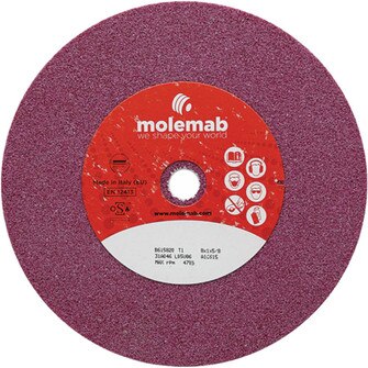 Blade Grinding Wheel, 8" x 1" x 5/8" 46 grit Ruby (Stens 750-045)