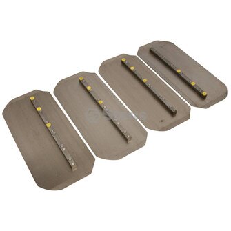 Trowel Blade, Combo Blade, 8" x 18" (Stens 750-047)