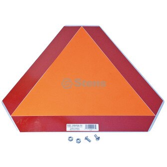 Slow Moving Vehicle Sign, Universal (Stens 751-900)