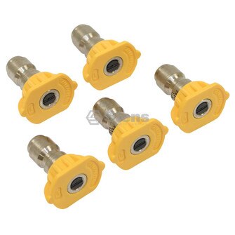 3.0 Nozzle Size, Color Yellow 1/4" Composite Spray Nozzle (Stens 758-060)