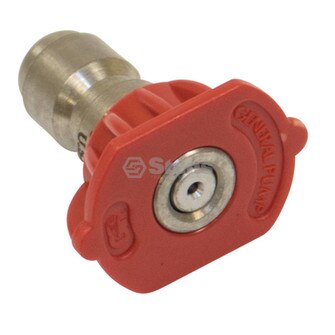 0 Degree, Size 4.0, Red 1/4" Quick Coupler Nozzle Kits (Stens 758-315)