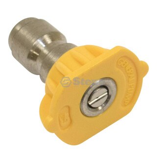 15 Degree, Size 3.0, Yellow 1/4" Quick Coupler Nozzle Kits (Stens 758-410)